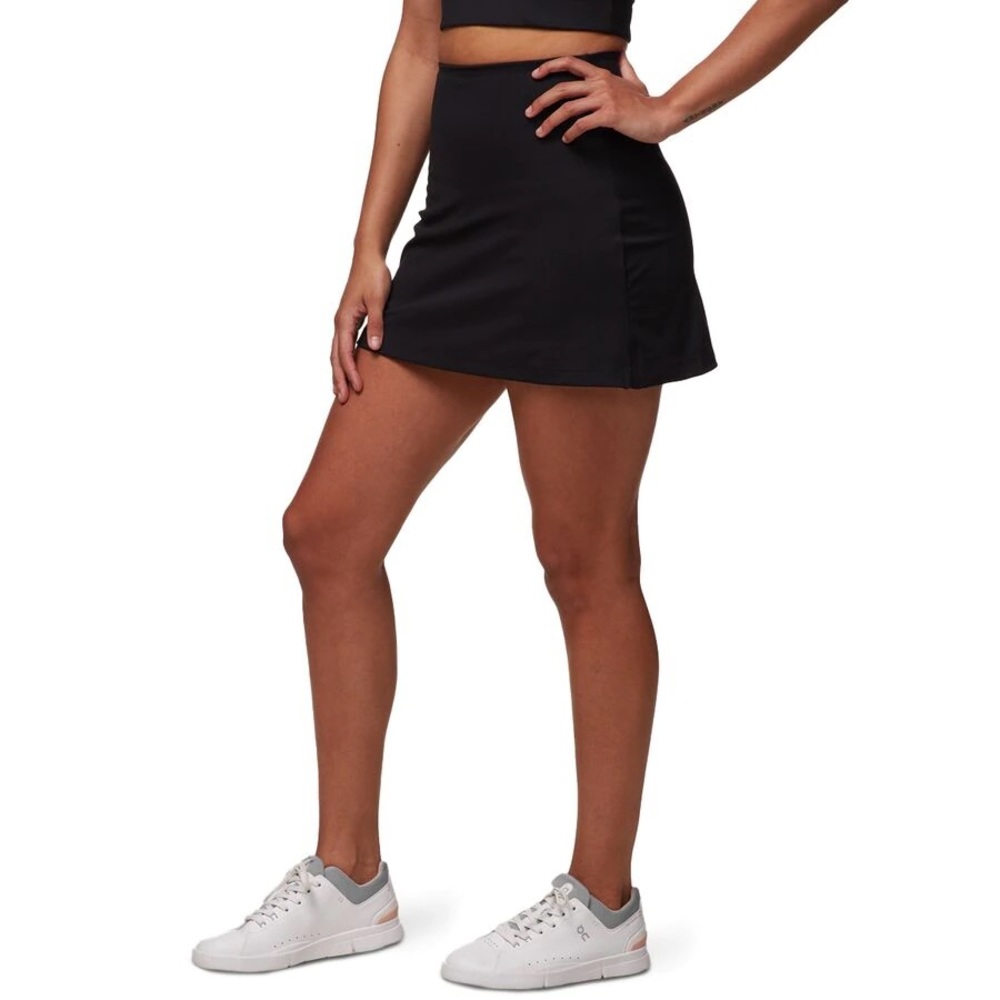 NWT girlfriend collective black skort